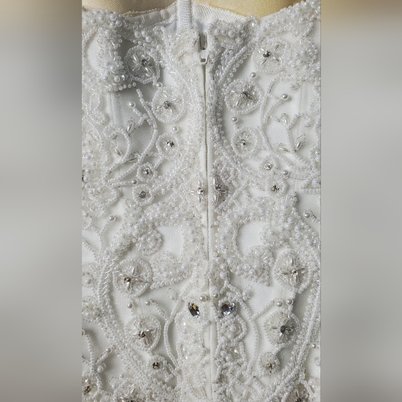 Martina Liana Strapless Wedding Corset/Bodice - Picture 4 of 8